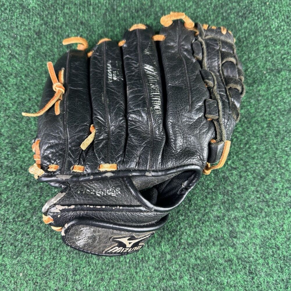 Mizuno Baseball Glove GPL 1150D2 Youth 11.5" Leather RHT Black Flex Bridge